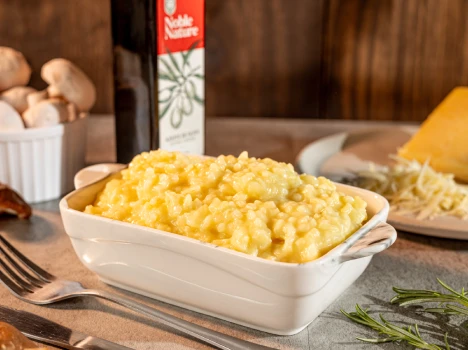 Risoto cremoso do Rei do Parmegiana, delivery em São Paulo e Campinas