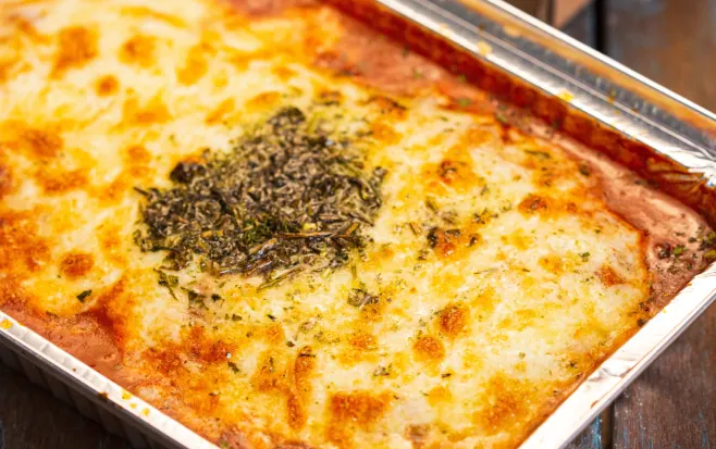 Parmegiana gratinada do Rei do Parmegiana, delivery em São Paulo — Unidade Santana