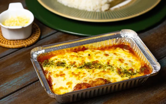 Parmegiana de filé mignon do Rei do Parmegiana, delivery em São Paulo